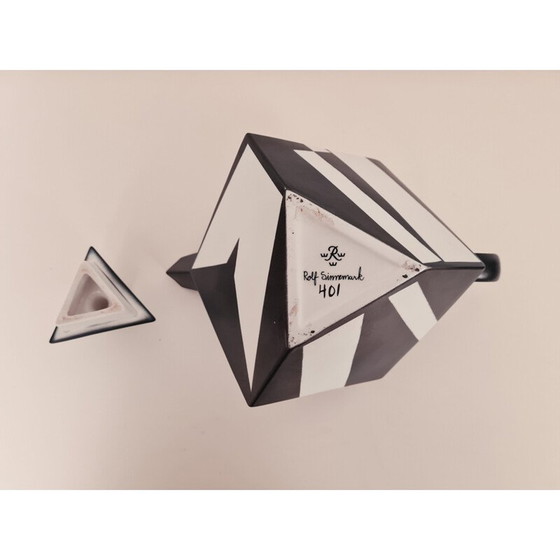 Image 1 of Théâtre vintage en forme de cube par Rolf Sinnemark pour Rörstrand, 1980