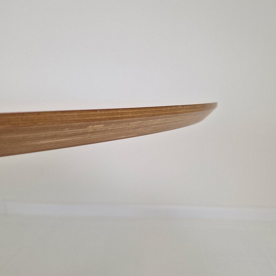 Image 1 of Table de salle à manger ovale vintage par Pierre Paulin pour Artifort