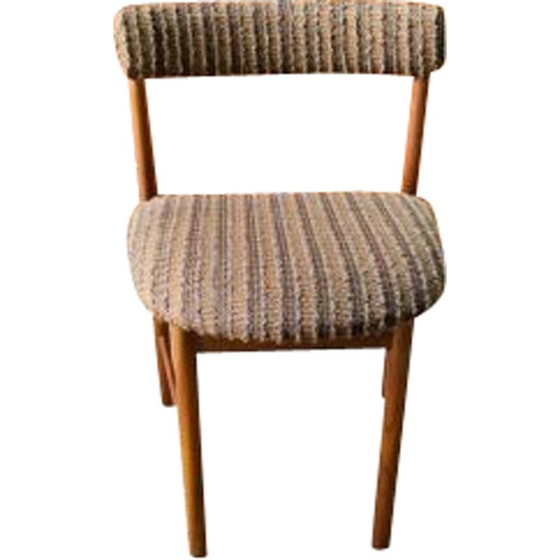 Image 1 of Chaise vintage en teck et tissu par Tom Robertson pour McIntosh & Co, Écosse, années 1960