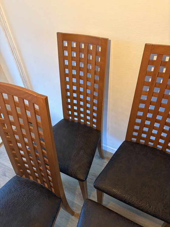 Image 1 of 4 Chaises de salle à manger - Pietro Constantini