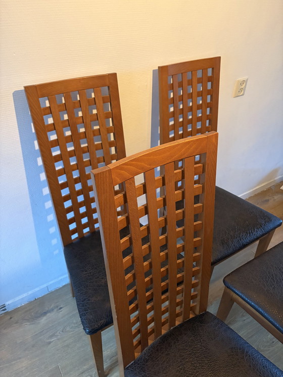 Image 1 of 4 Chaises de salle à manger - Pietro Constantini