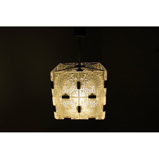 Image 1 of Paire de lampes suspendues vintage par Kamenický Šenov, Tchécoslovaquie 1970