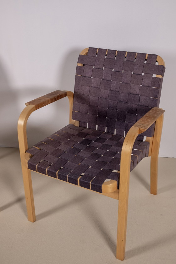 Image 1 of 2X Fauteuil Alvar Aalto Modèle 45, 1970S Artek Finlande