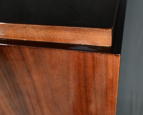 Image 1 of Gaine En Noyer, Art Déco – 1930