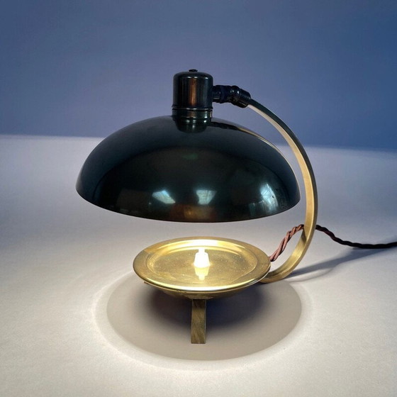 Image 1 of Lampe Vintage Art Deco en laiton, 1930