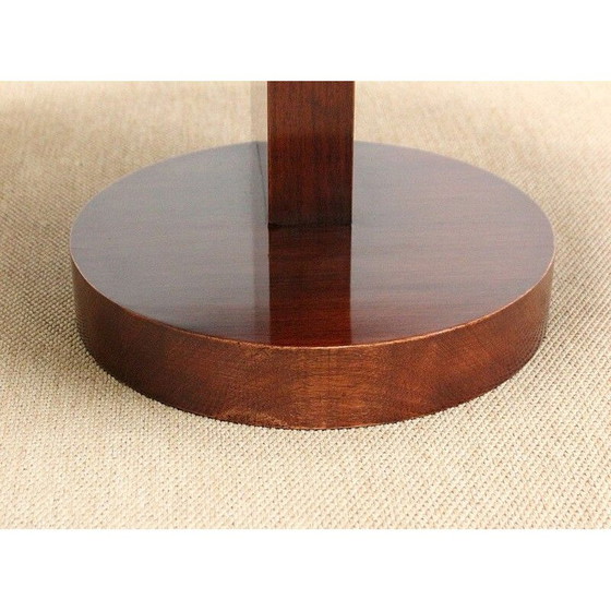 Image 1 of Table basse vintage Art Deco en acajou massif, 1930