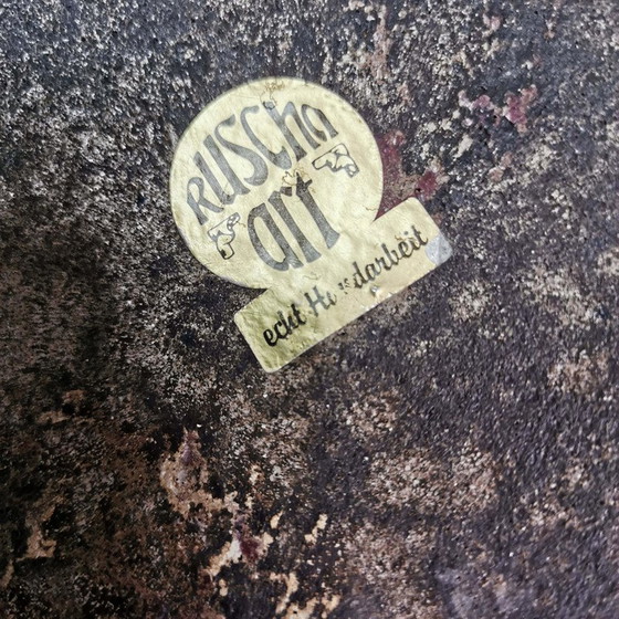 Image 1 of Plat en céramique vintage de Ruscha, Allemagne, années 1960