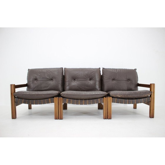 Image 1 of Ensemble de salon vintage par Thonet, Tchécoslovaquie 1980