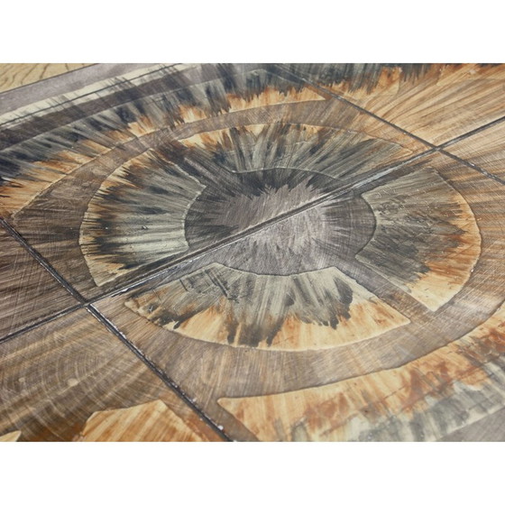 Image 1 of Table basse vintage avec carreaux de céramique Poul H. Poulsen Gangso Scandinavian brutalen 1999