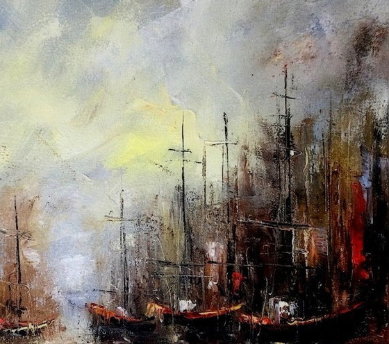 Image 1 of Slawomir Zajkowski "Vieux bateaux de pêche".