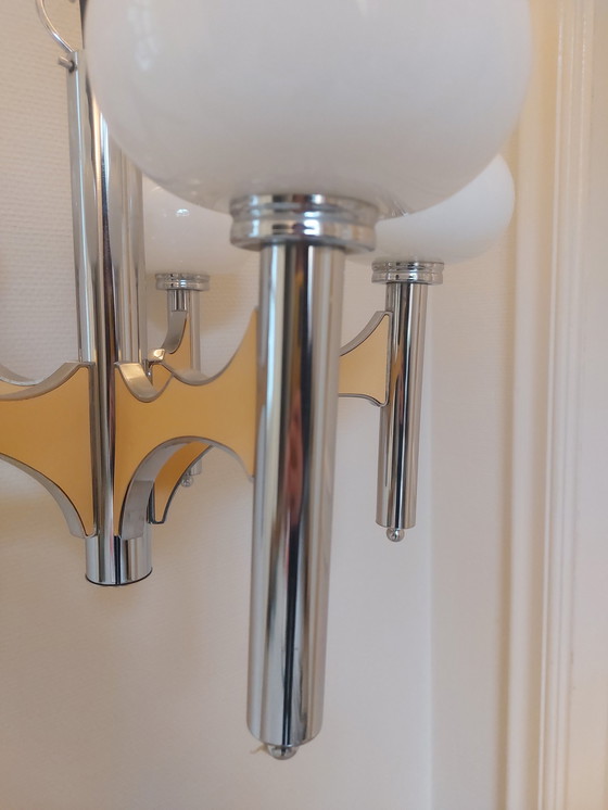 Image 1 of Plafonnier Mid Century Gaetano Sciolari