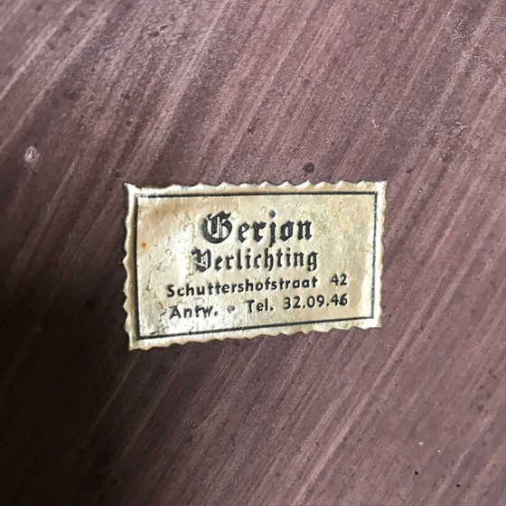 Image 1 of Miroir vintage en bois doré, 1950