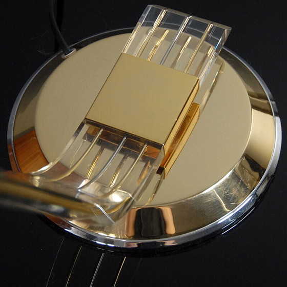 Image 1 of Lampe de bureau vintage en plexiglas par Relco Milano, Italie 1980