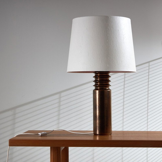 Image 1 of Lampe de table vintage en céramique par Uno et Östen Kristiansson pour Luxus, Suède 1970
