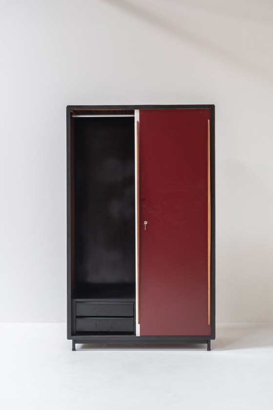 Image 1 of Grande armoire de Willy Van Der Meeren pour Tubax 1952