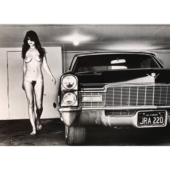 Image 1 of Photolithographie vintage Hollywood 1976 par Helmut Newton