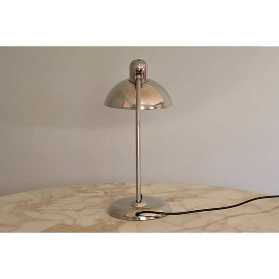 Image 1 of Lampe de table vintage chromée modèle 6556 par Christian Dell pour Kaiser Idell Bauhaus, Allemagne