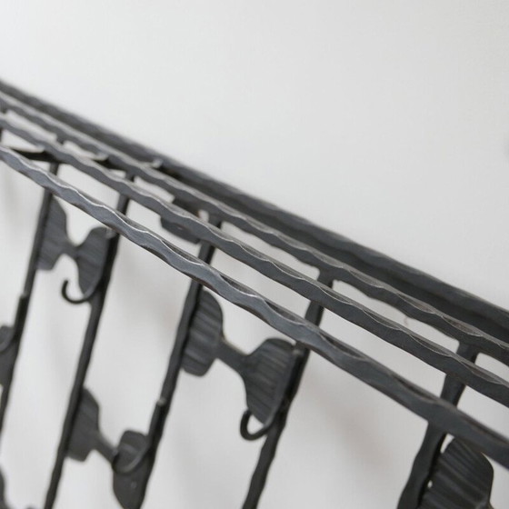 Image 1 of Porte-manteau et étagère en fer vintage, Belgique 1970