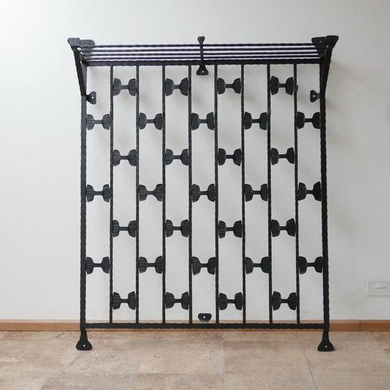 Image 1 of Porte-manteau et étagère en fer vintage, Belgique 1970