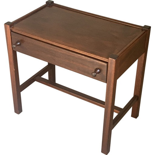 Table de nuit vintage par Jacques Hauville