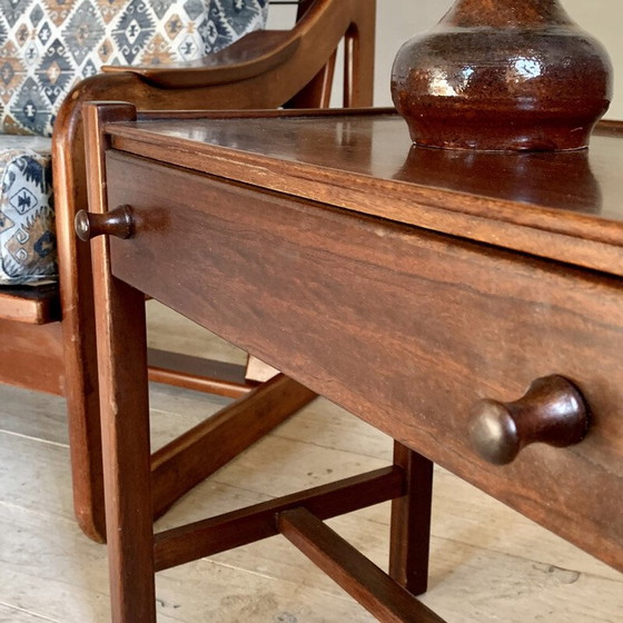 Image 1 of Table de nuit vintage par Jacques Hauville