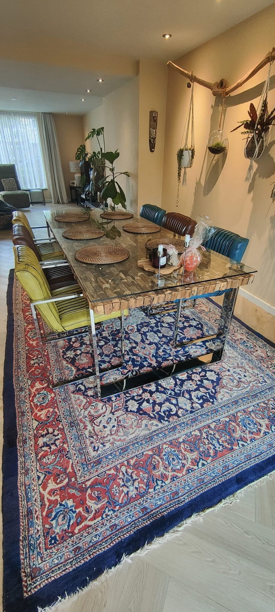 Image 1 of Salle à manger Barracuda Xl 240Cm Bois massif et verre