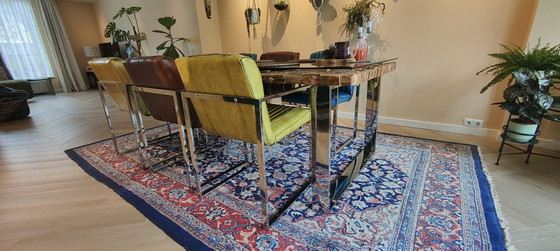 Image 1 of Salle à manger Barracuda Xl 240Cm Bois massif et verre