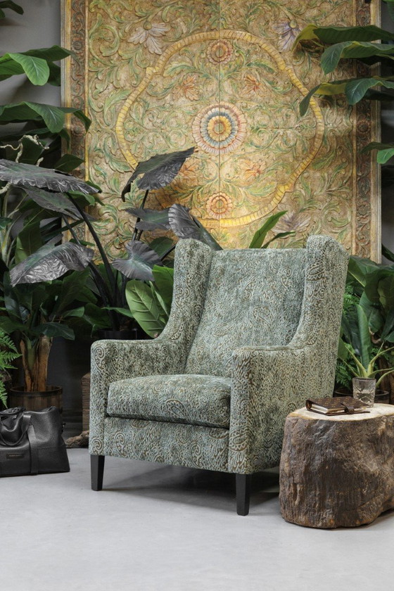 Image 1 of Panneau mural vintage sculpté