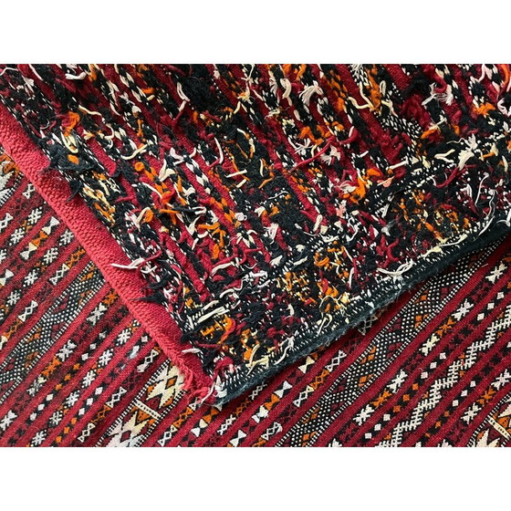 Image 1 of Tapis kilim vintage en laine tissé à la main, 1970