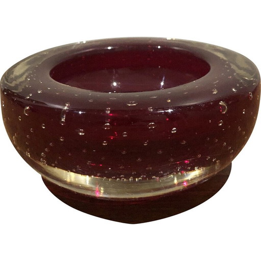 Organisateur de poche en verre Murano vintage