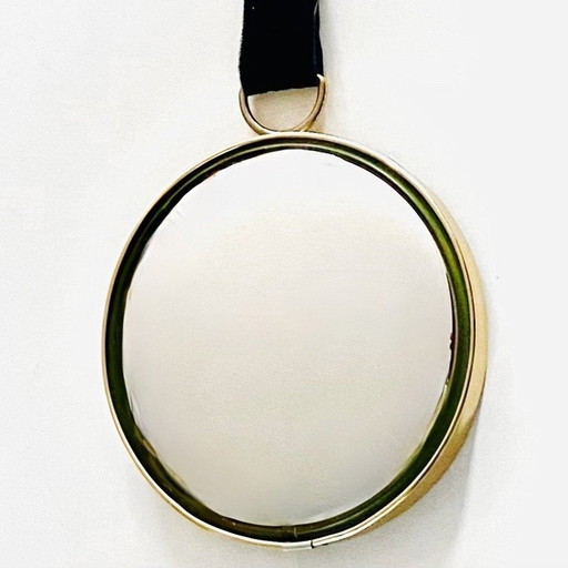 Miroir de maître d'hôtel Mid Century 1960s vintage