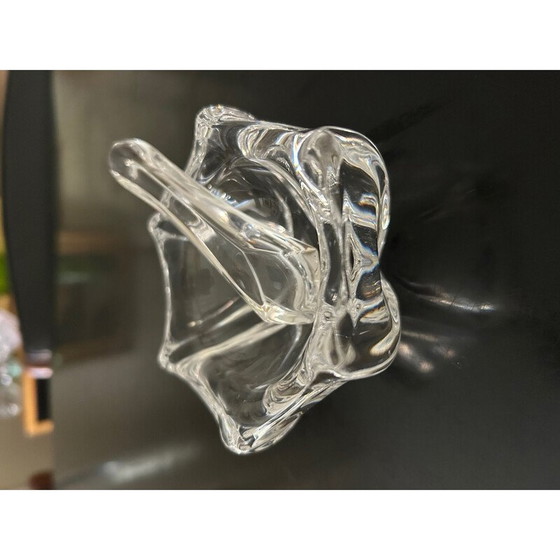 Image 1 of Cendrier vintage en cristal Daum, 1970