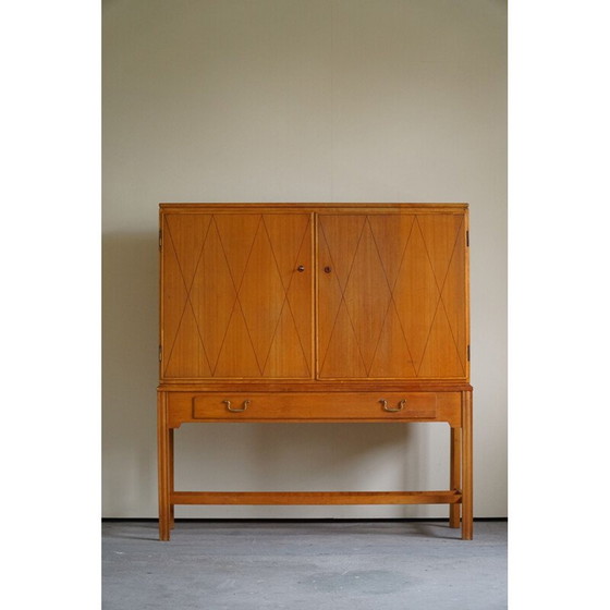 Image 1 of Buffet vintage en teck par Carl-Axel Acking pour Nordiska Kompaniet, Suède années 1950