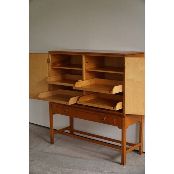 Image 1 of Buffet vintage en teck par Carl-Axel Acking pour Nordiska Kompaniet, Suède années 1950