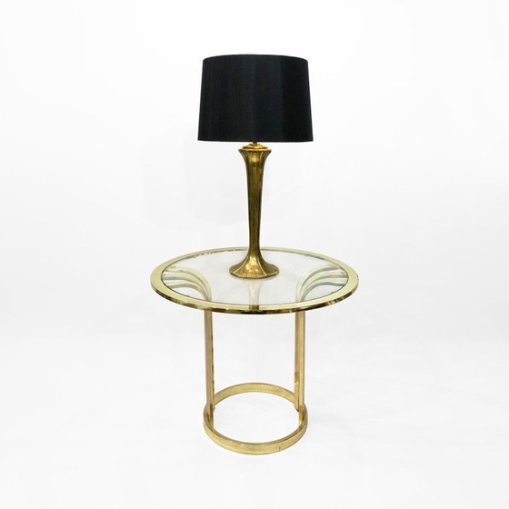 Image 1 of Lampe de table vintage en laiton, 1970