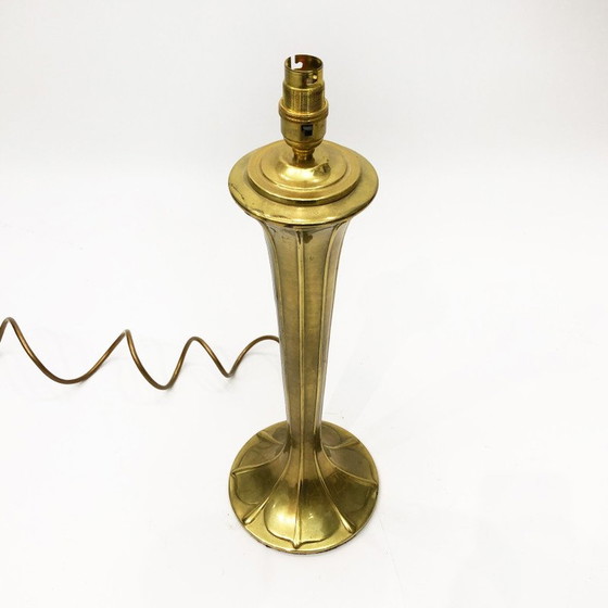 Image 1 of Lampe de table vintage en laiton, 1970