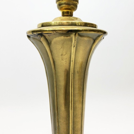 Image 1 of Lampe de table vintage en laiton, 1970