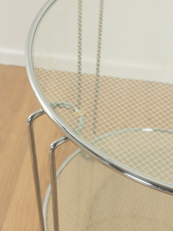 Image 1 of Table d'appoint en verre 1980S