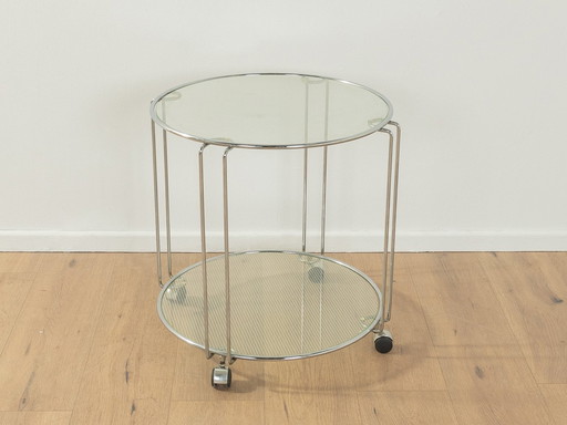 Table d'appoint en verre 1980S