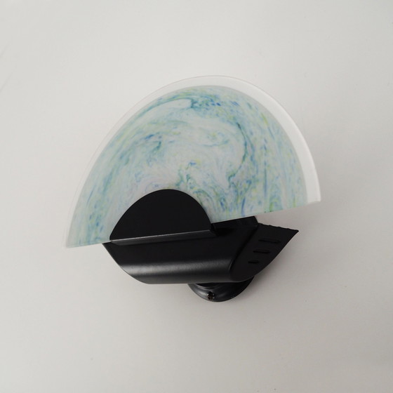 Image 1 of Lampe murale, verre de Murano, design italien, 1970S, fabrication : Italie