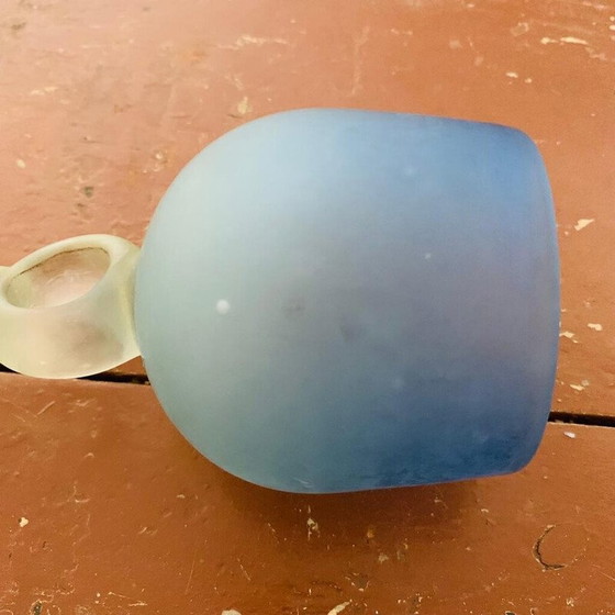 Image 1 of Ensemble de 6 gobelets vintage en pâte de verre