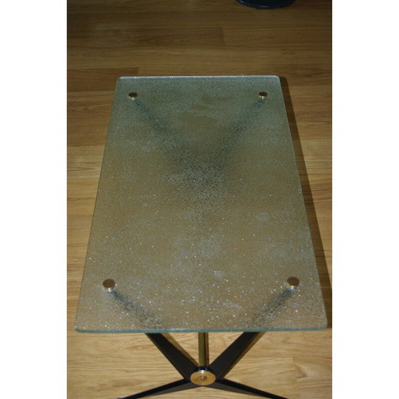 Image 1 of Table basse vintage en aluminium par Jarden, France 1950
