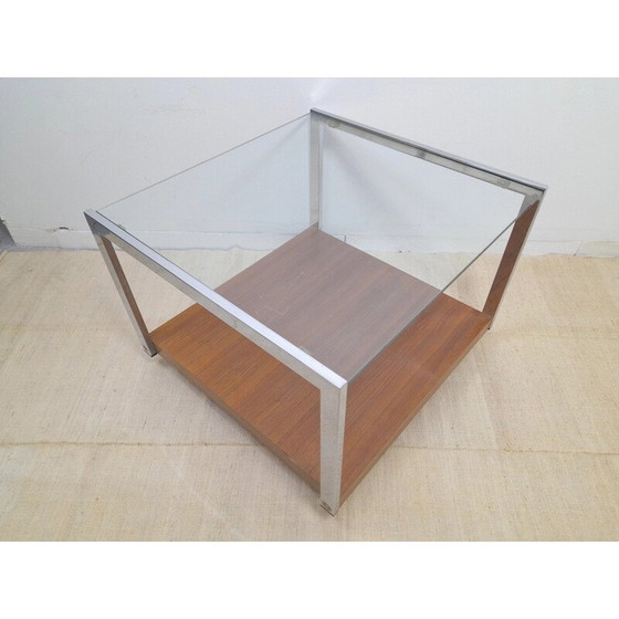 Image 1 of Table basse roulante vintage, 1970