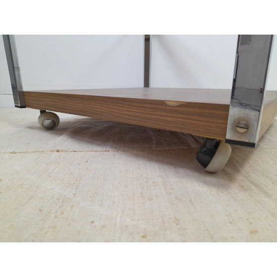 Image 1 of Table basse roulante vintage, 1970