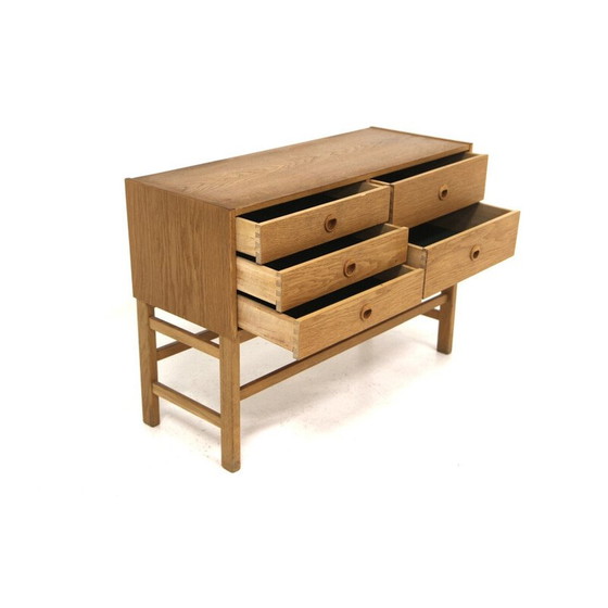 Image 1 of Commode vintage en chêne, Suède 1960