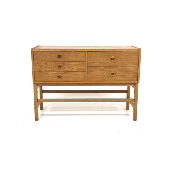 Image 1 of Commode vintage en chêne, Suède 1960