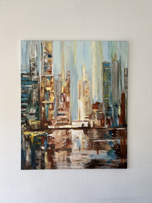 Corine Posthumus - "Skyline Ny" (horizon)