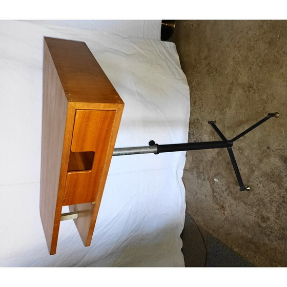 Image 1 of Table d'appoint réglable en teck, 1960