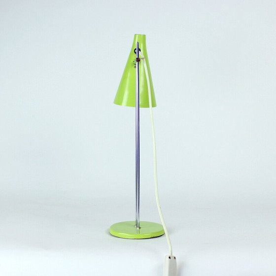 Image 1 of Lampe de table vintage en métal laqué par Josef Hurka pour Lidokov, Tchécoslovaquie 1960