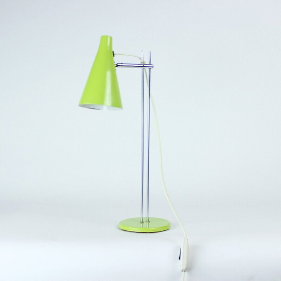 Image 1 of Lampe de table vintage en métal laqué par Josef Hurka pour Lidokov, Tchécoslovaquie 1960